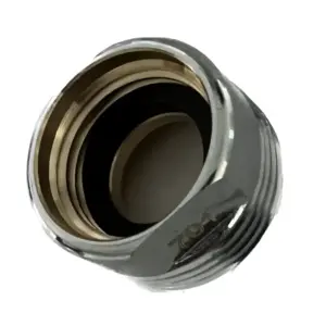 Adapter Wannenarmatur Brauseschlauch Füllanschluß Heizung 1/2" IG x 3/4" AG
