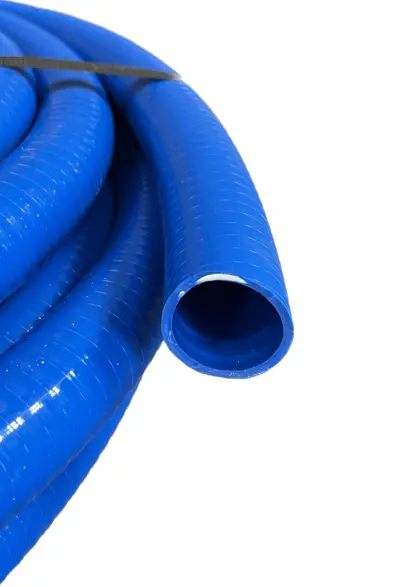 Profi Schwimmbadschlauch/Poolschlauch NW 32mm blau Superelastic – Bild 2